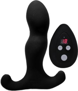 front view of black Vice 2 product and controller