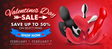 2020 Valentines Day up to 50 percent sale red banner