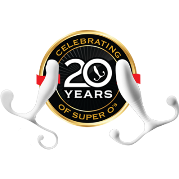 20 years logo with aneros classic and mgx trident products