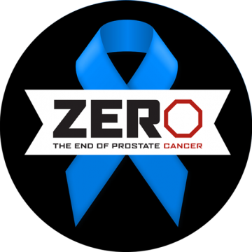 zero the end of prostate cancer logo